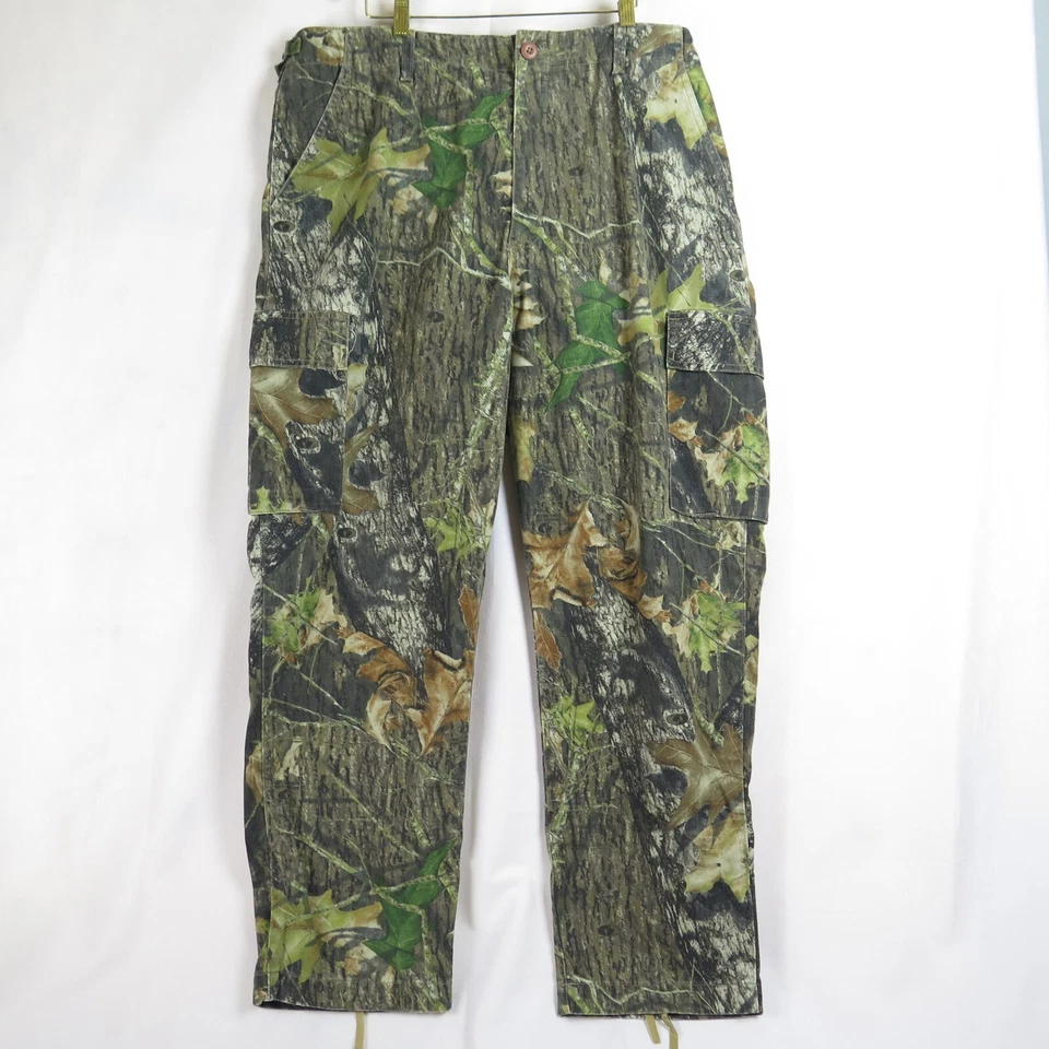 Pantalones Camuflados Cabela's Para Hombre 40 X 31 Caza Roble Musgo Patrón de Rotura Suave Foto 1 de 4