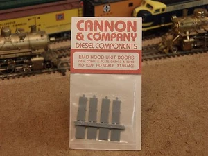 Cannon & Company HO EMD Hood Unit Doors Gen. Comp. & Plate Dash 2, 50/60 HD-1009 - Picture 1 of 1