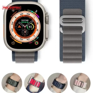 Correa/correa Alpine Loop para Apple Watch Ultra 46 40 45 41 38 42 49 mm pulsera 10 - Imagen 1 de 14