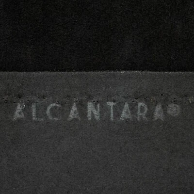 Alcantara Black (9040) Genuine Panel Fabric for Car Headlining Trim Dash Cards - Image 1 of 4