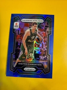 BRS27767 23-24 Turkish Airlines EuroLeague Prizms Blue Dimitris Diamantidis/199 - Picture 1 of 2