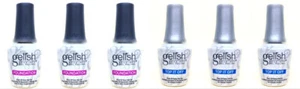 HOT DEAL - Harmony Gelish Soak-Off - 3x BASE COAT + 3x TOP COAT - 0.5oz/15ml - Picture 1 of 1