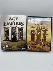 Age of Empires III 3 PC Windows Game Complete with Manual & Expansion Microsoft - Picture 1 of 5