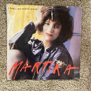 Martika I Feel The Earth Move UK 7" Vinyl Record Single 1989 - Picture 1 of 2