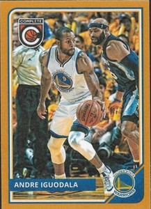 Andre Iguodala Complete 15-16 #8 Gold Golden State Warriors