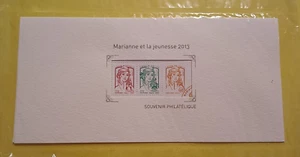 Souvenir Philatélique - Marianne et la jeunesse 2013 - Imagen 1 de 2