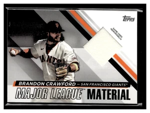 Brandon Crawford - 2024 Topps Major League Material #MLMBC - Picture 1 of 2