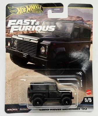HOT WHEELS LAND ROVER DEFENDER 90 FAST AND FURIOUS HYP74 NUOVA SIGILLATA - Immagine 1 di 4