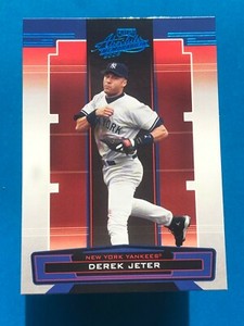 2005 Playoff Absolute Memorabilia Blue #6 Derek Jeter