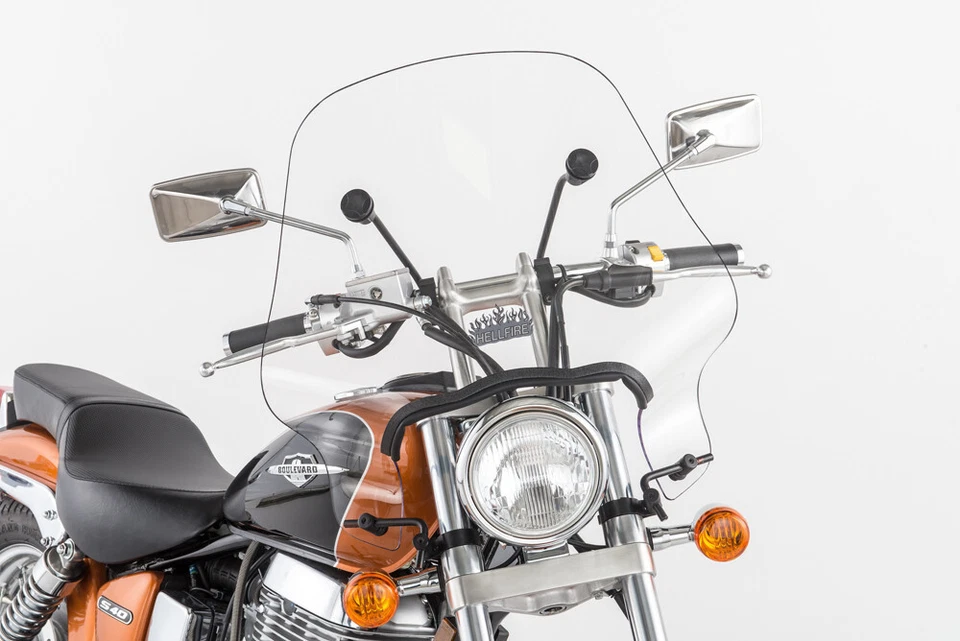 Slipstreamer SS-24 Hellfire Crusier Shield 17in. - Clear SS-24-C - Image 1 of 1