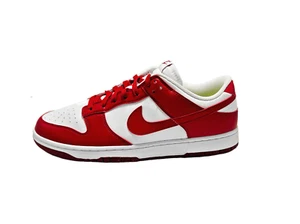 Nike Dunk Low Next Nature DN1431 101 Red Running Sneaker Training Athletic Shoes - Picture 1 of 2
