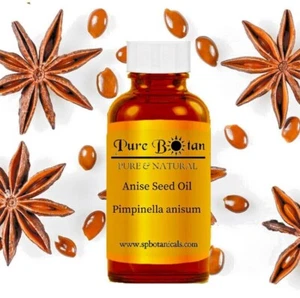 Anise Seed Essential Oil Pure Uncut 4oz Glass - Picture 1 of 1
