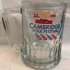 Cambridge Folk Festival Pint Glass  ~  From the 34th  Festival in 1998