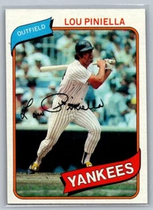 1980 Topps Lou Piniella #225 - Picture 1 of 2