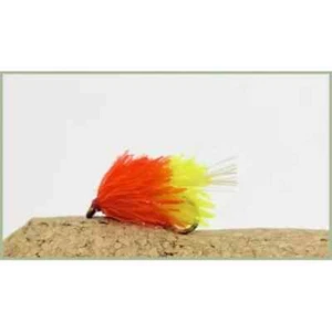 Blob Flies, Orange/Chartreuse UV Tail, Size 10 3 Per pack, Best Blob Flies - Picture 1 of 1