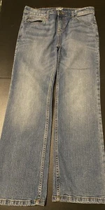 Cat & Jack Kids Size 14 Husky Blue Jeans Bootcut - Picture 1 of 10
