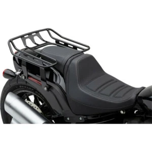 Portaequipajes Cobra Negro Grande A$$ Desmontable Envolvente Alrededor Harley Softail 18+ FXFB - Imagen 1 de 2