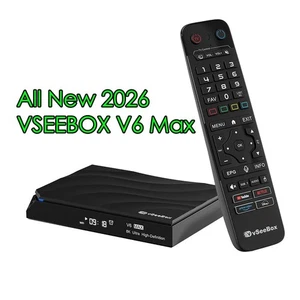 All New 2026 VSEEBOX V6 Max Includes Backlit Remote FAST SHIPPING - Picture 1 of 5