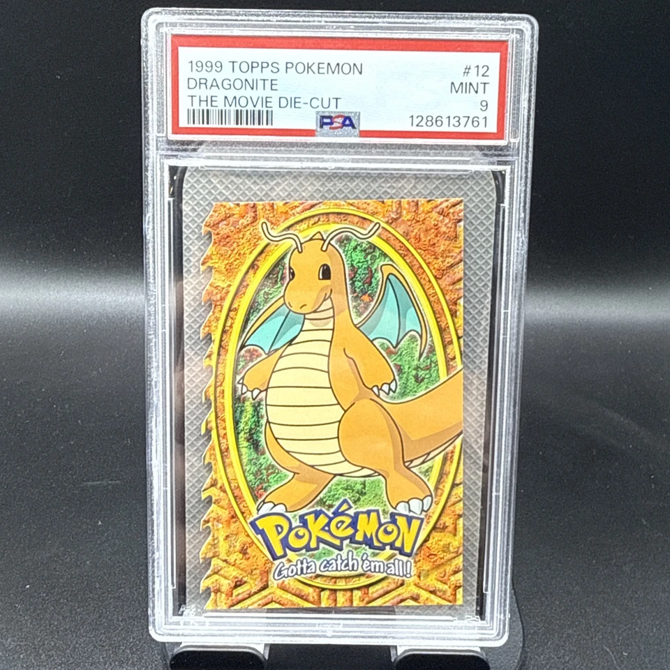 1999 Topps Dragonite Die-Cut - PSA 9 Mint - Image 1 of 2