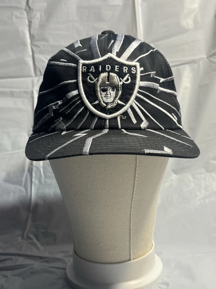 Gorra de colección Starter Los Angeles RAIDERS Colisión Starter Snapback años 90  Foto 1 de 3