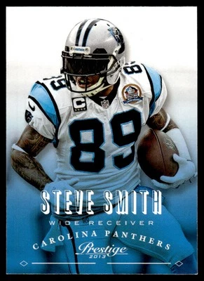 2013 Panini Prestige Steve Smith Carolina Panthers #27 - Image 1 of 2