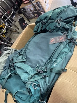 Gregory女式DEVA 60SML翡翠绿色背包 — 第 1/4 张图片