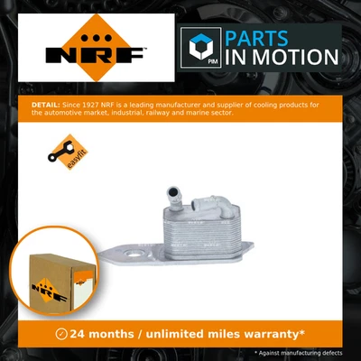 Oil Cooler fits FORD TRANSIT CUSTOM V362 2.0D 2015 on NRF 2011393 2035034 New - Image 1 of 4