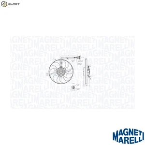 FAN ENGINE COOLING 069422847010 FOR SKODA OCTAVIA/Van ROOMSTER FABIA/Praktik A3 - Picture 1 of 9
