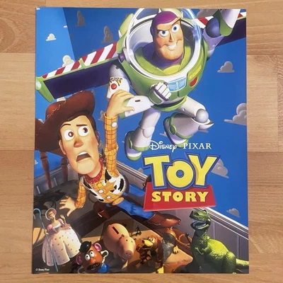 Toy Story Mini Poster 8x10 Pixar Disney Lithograph Woody Buzz Lightyear Friends - Image 1 of 3