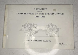 Artillery For The Land Service Plans For Field Artillery Caisson 1849-1865 - Picture 1 of 7