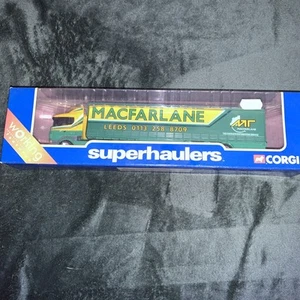 Corgi TY86605 1:64 Scale Scania Curtainside - MacFarlane Transport - Picture 1 of 7