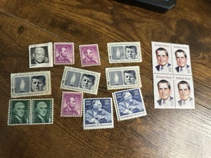 16 alte Präsidenten Briefmarkensammlung gemischt gebraucht und unbenutzt - Bild 1 von 5
