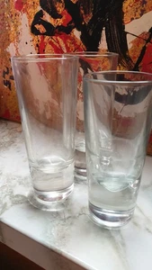 Likör Glas Trinkglas Gläser Schnaps Kräuterschnaps Aperitif , 3 Stck gebr. - Bild 1 von 2
