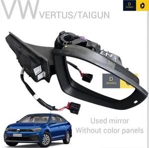 Genuine VW SKODA Taigun RH Side Mirror 31020209X002 Without Panels 6JM857522 - Picture 1 of 15