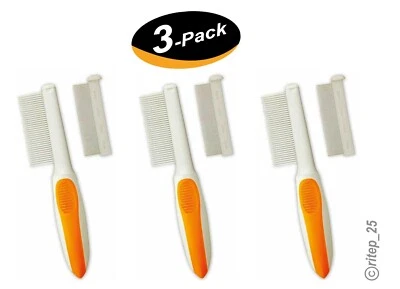 Peine de acabado fino Groomer Essentials 3 para gatos perros-peine duradero para mascotas para pulgas Foto 1 de 4