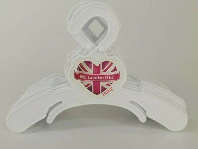 20 x PUPPENMANTEL KLEIDERBÜGEL MY LONDON GIRL MARKE AMERICAN GIRL