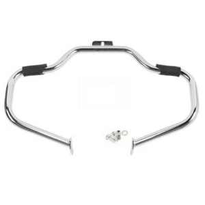 Chrome Engine Guard Crash Bar For Harley Heritage Softail Fat Boy FLST 2000-2017 - Picture 1 of 10