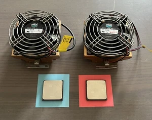 Doppio Processore AMD Opteron 848 - 2,2 GHz - Socket 940 + Cooler Master in rame - Foto 1 di 8