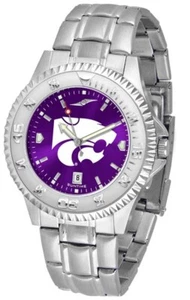 Sun Time Men's Licensed Collegiate Competitor Anochrome Watch (Pick Your Team) - Picture 1 of 80