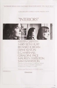 INTERIORS tolles Original 27x41 Style B Movie Poster 1978 LAST ONE (th47) - Bild 1 von 1