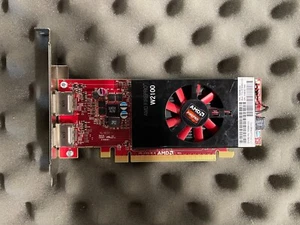 HP AMD FirePro W2100 2GB DDR3 Dual DP Graphics/Video card *tested* - Picture 1 of 3