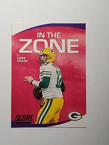 Aaron Rodgers 2020 Score In The Zone Insert Green Bay Packers #iz-ar - Picture 1 of 2