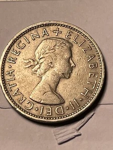 1962 Great Britain 2 Schilling toned - Picture 1 of 2