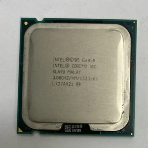 Intel Core 2 Duo SLA9U E6850 3.00GHz 4MB 1333MHz Socket 775 Processor - Conroe - Picture 1 of 4
