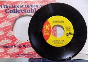 THE RONETTES Chapel of Love/DO I LOVE YOU?  UNPLAYED LOOKS NM* - Picture 1 of 2