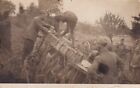 WWI RPPC Real Photo Postcard 5th FIELD ARTILLERY 1st DIVISION HOLT TRACTOR 009