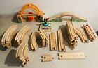 Thomas The Train Wooden Railway Bulk Lot Tracks - Bridge - Other, Over 42 Pieces