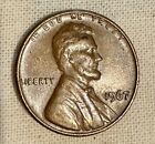 1967 No Mint Mark Penny With Jaw Error And Doubling Circulated Ungraded
