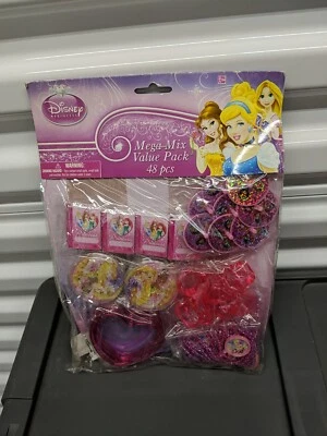 Disney Princess Mega Mix Value Pack 48 Piezas Fiesta de Cumpleaños Favor Foto 1 de 3