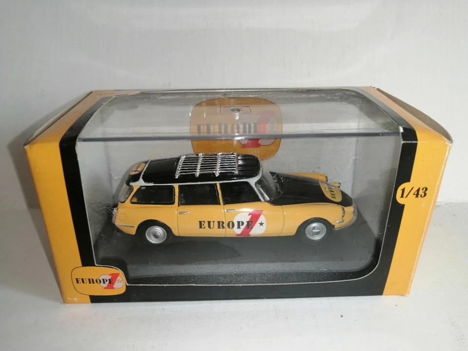CITROEN ID BREAK EUROPE1 1968 UNIVERSAL HOBBIES SCALA 1/43 - Immagine 1 di 1